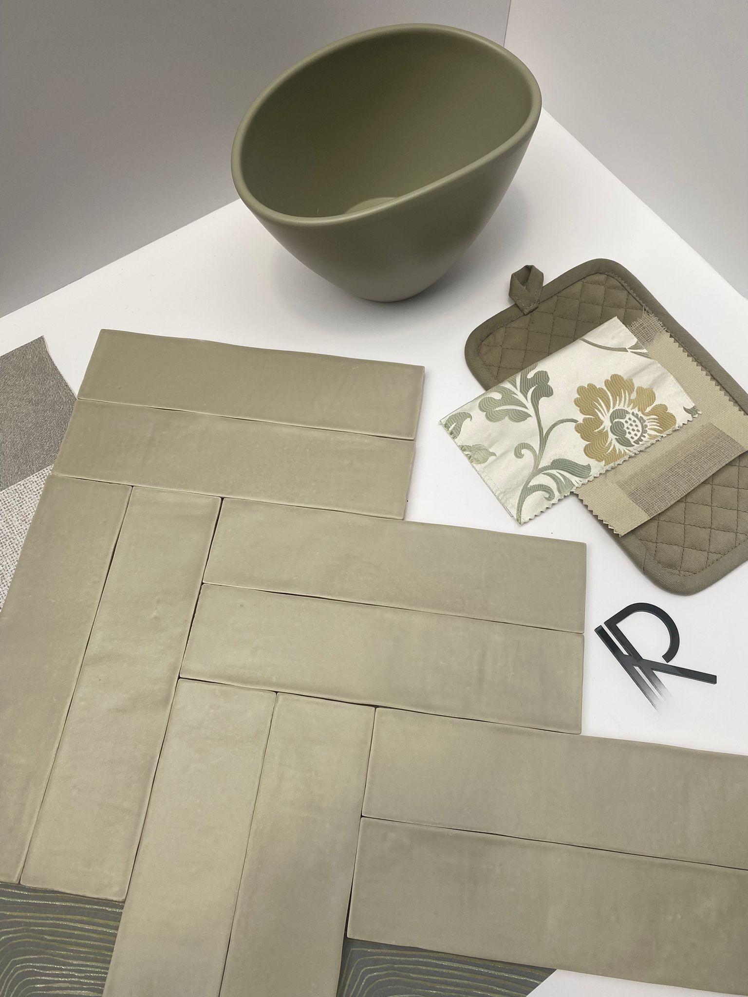 Revoir Paris Provence 6,2x25 cm Vert Botanique