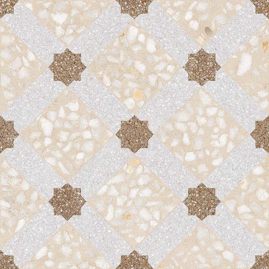 Vives Feinsteinzeug 30x30 cm Farnese Dekor Mancini Crema