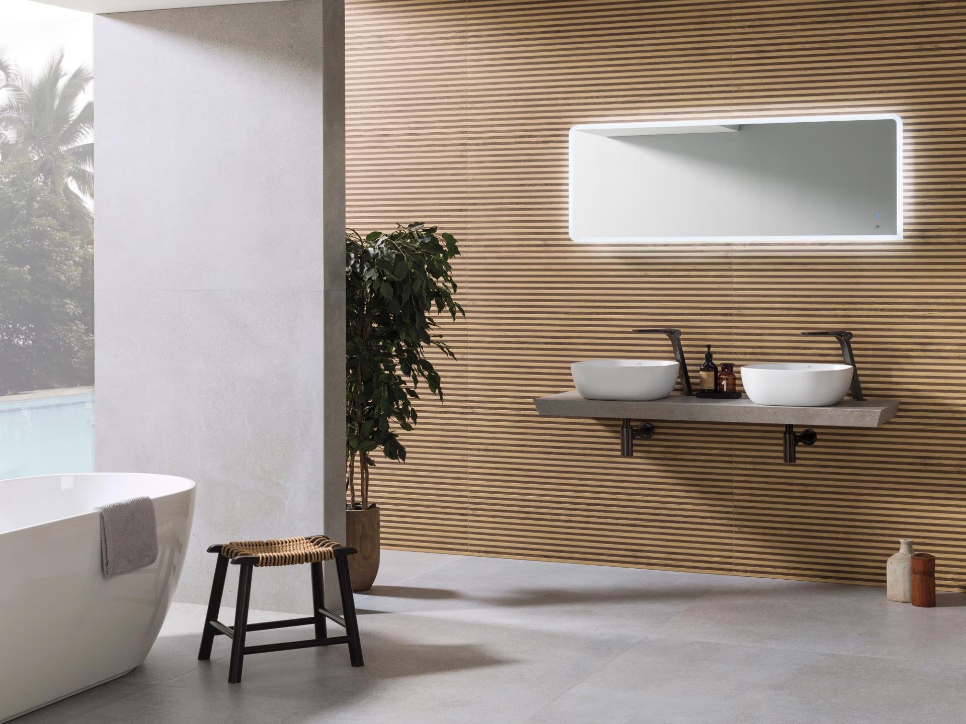 Porcelanosa Bottega Acero 120x120 cm Feinsteinzeug R10