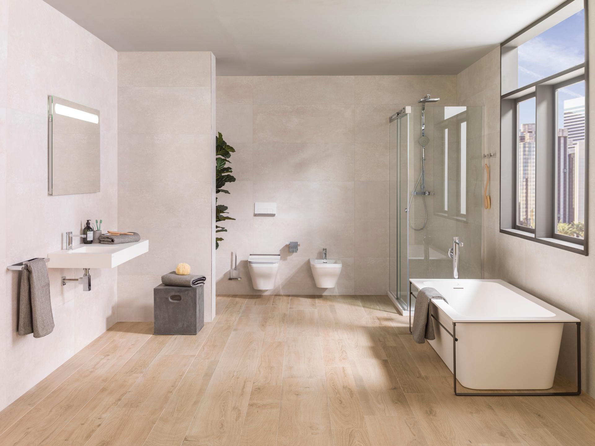 Porcelanosa Manhattan Maple 29,4x180 cm Feinsteinzeug Holzoptik R10
