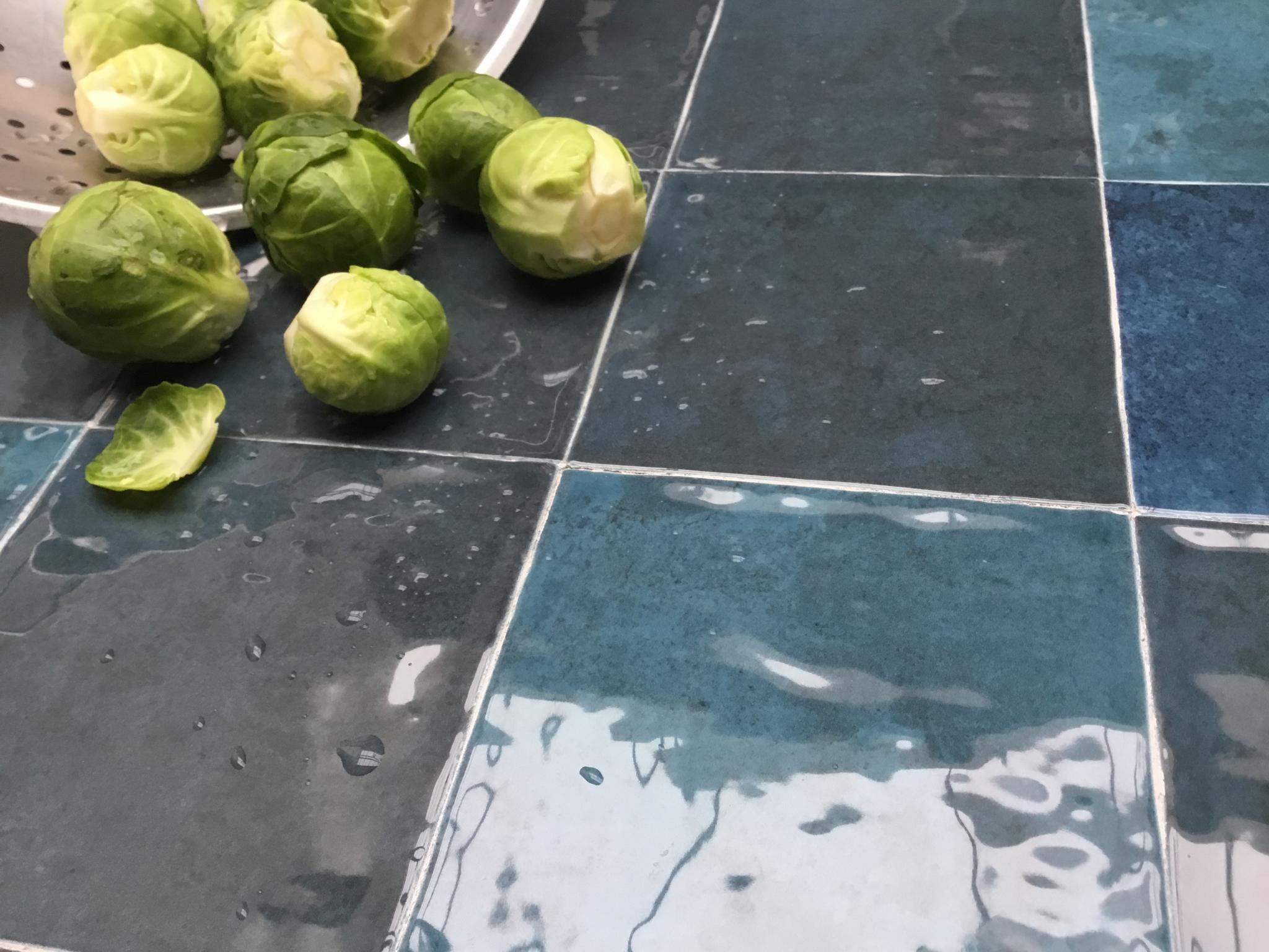 Revoir Paris Atelier Wall 10x10 cm Marine Glossy