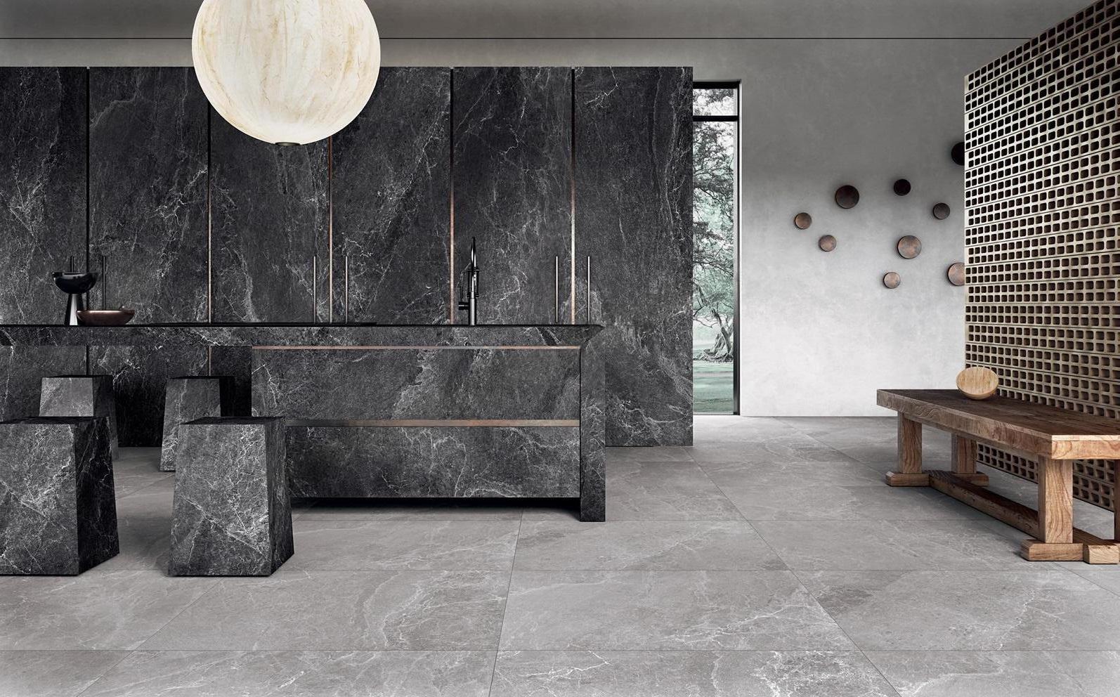 Kerlite 3plus  Advantage Skin 100x100x0,35 cm Silver