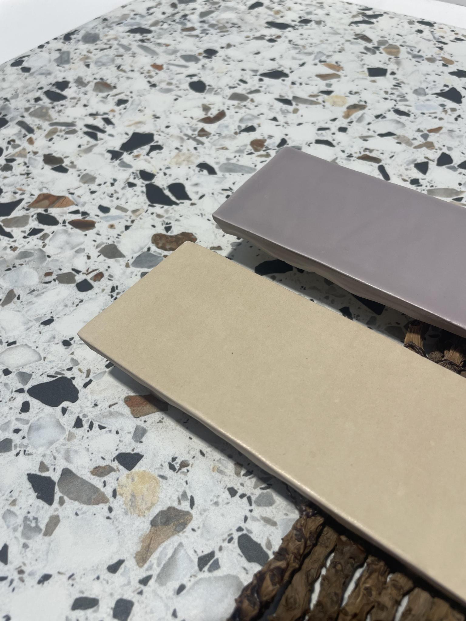 Revoir Paris Re-Bel Mix 60x60 cm Terrazzo-Optik R10     