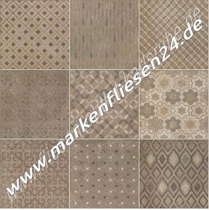 Emil Kotto 20x20 cm Deko Texture Terra (Mix 9 Motive)