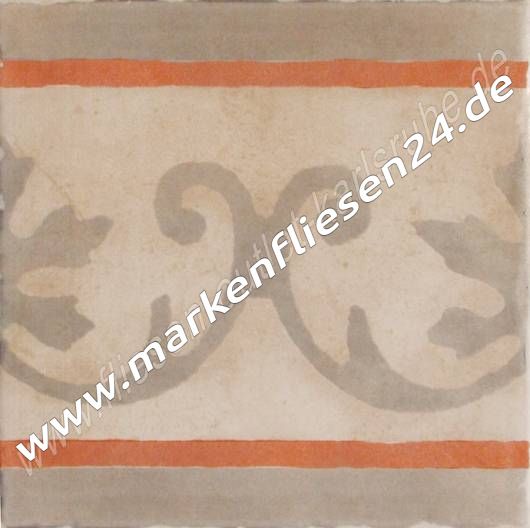 Eco Arkadia 20x20 cm Fascia rosso