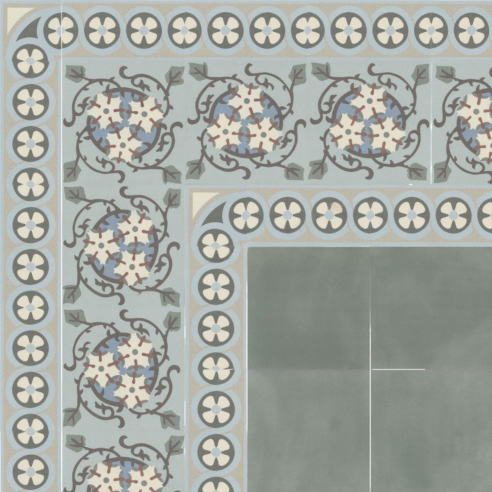 Revoir Paris Bel Histoire Eckstück 7,5x7,5 cm Nelle Coin