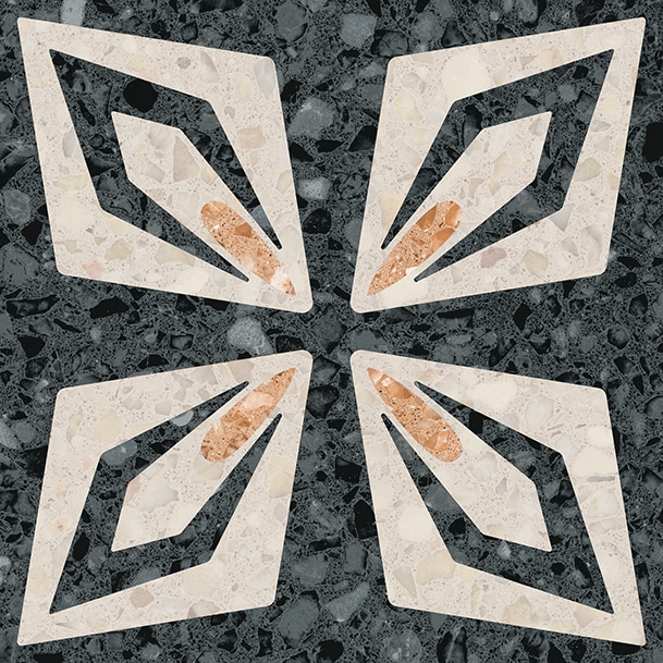 Vives Vietri-R Negro 20x20 cm       