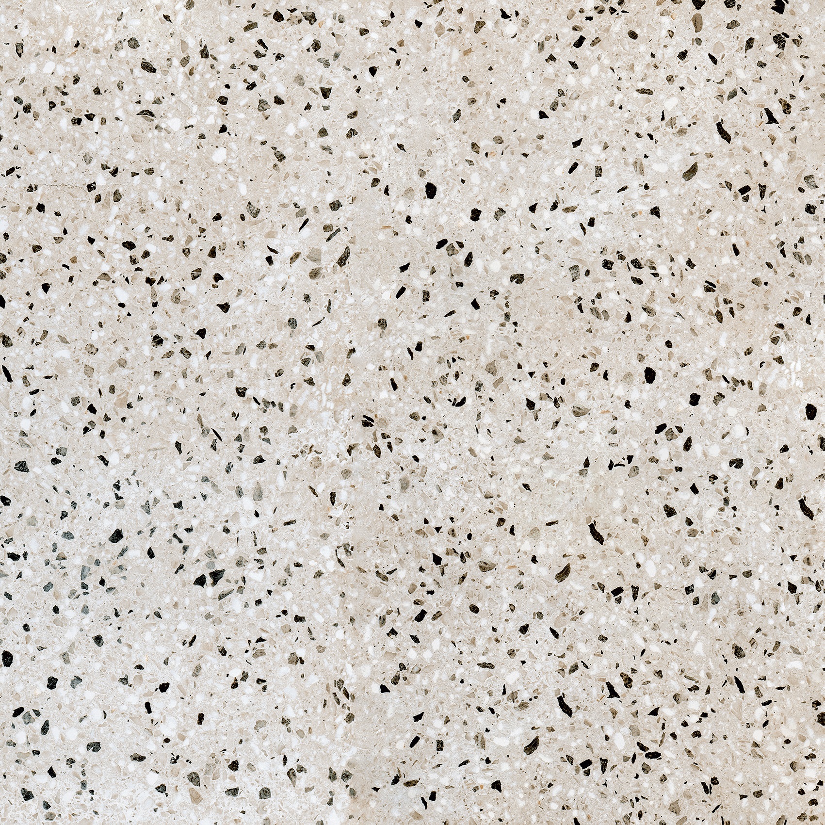 Revoir Paris Re-Bel Petrol 60x60 cm Terrazzo-Optik R10          