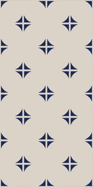 Vives Wandfliese 10x20 cm Dekor Reully Marino