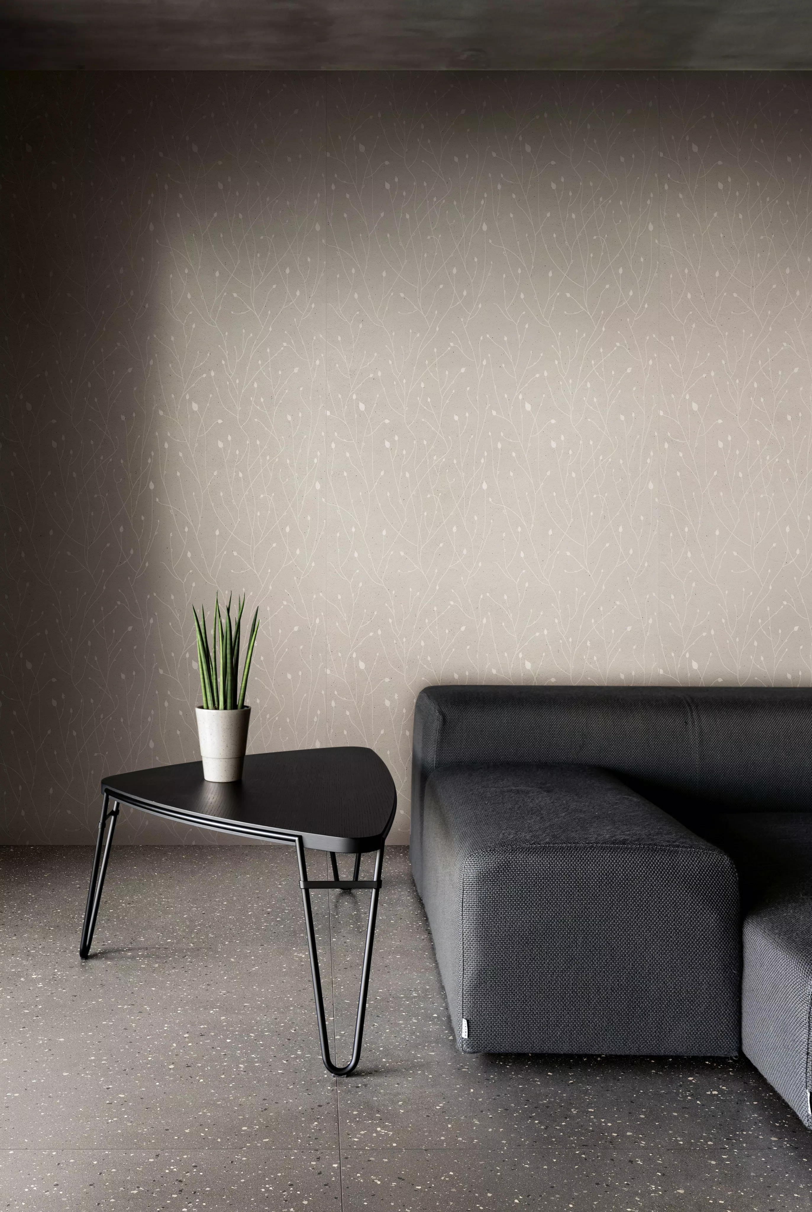 Florim Earthtech Flakes Fog Glossy 120x120x0,9 cm Feinsteinzeug