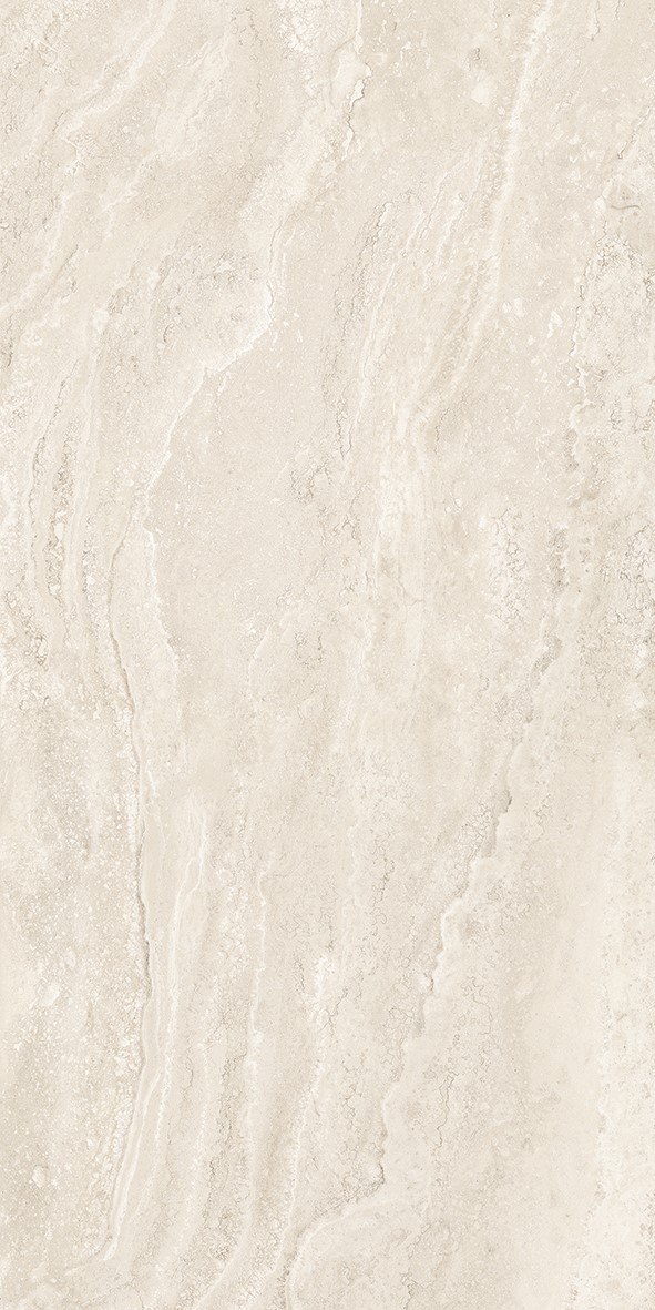 Emil Dual Travertine White Poro Chiuso 30x60x0,9 cm Silktech R10B rektifiziert   