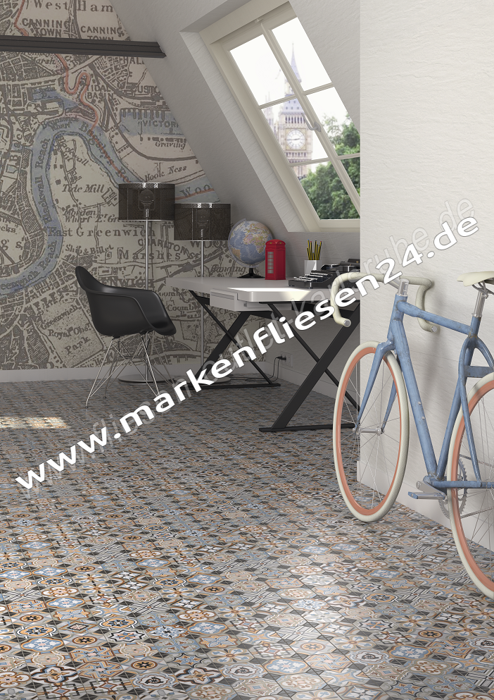 Bodenfliese 31,6x31,6 cm Worldparks Central