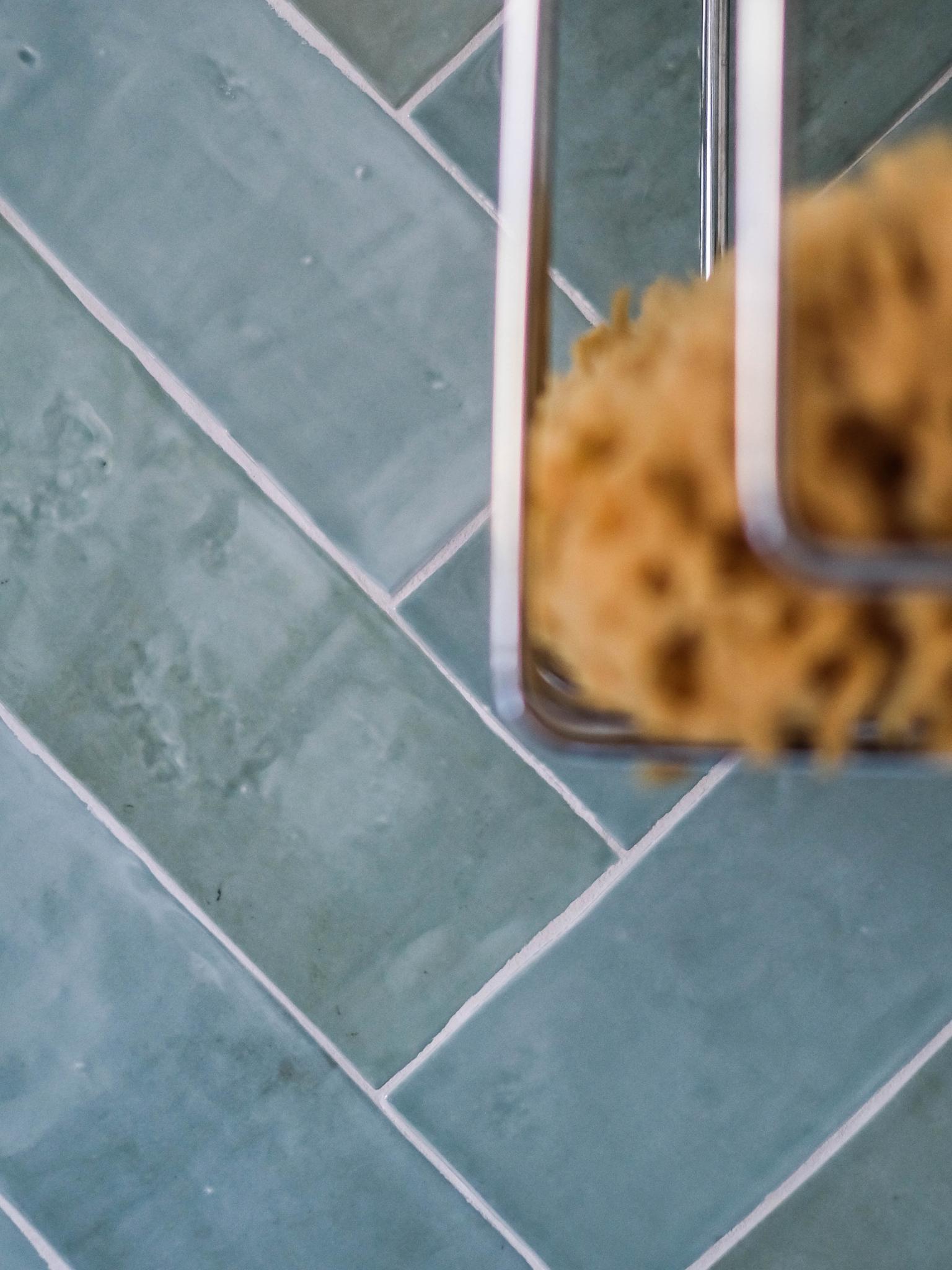 Revoir Paris Atelier Wall 6,2x25 cm Vert D`Eau Glossy