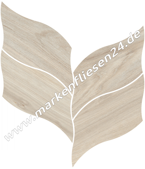 Mirage Jurupa Dekor Leaf JP01 NAT 22,3x26 cm