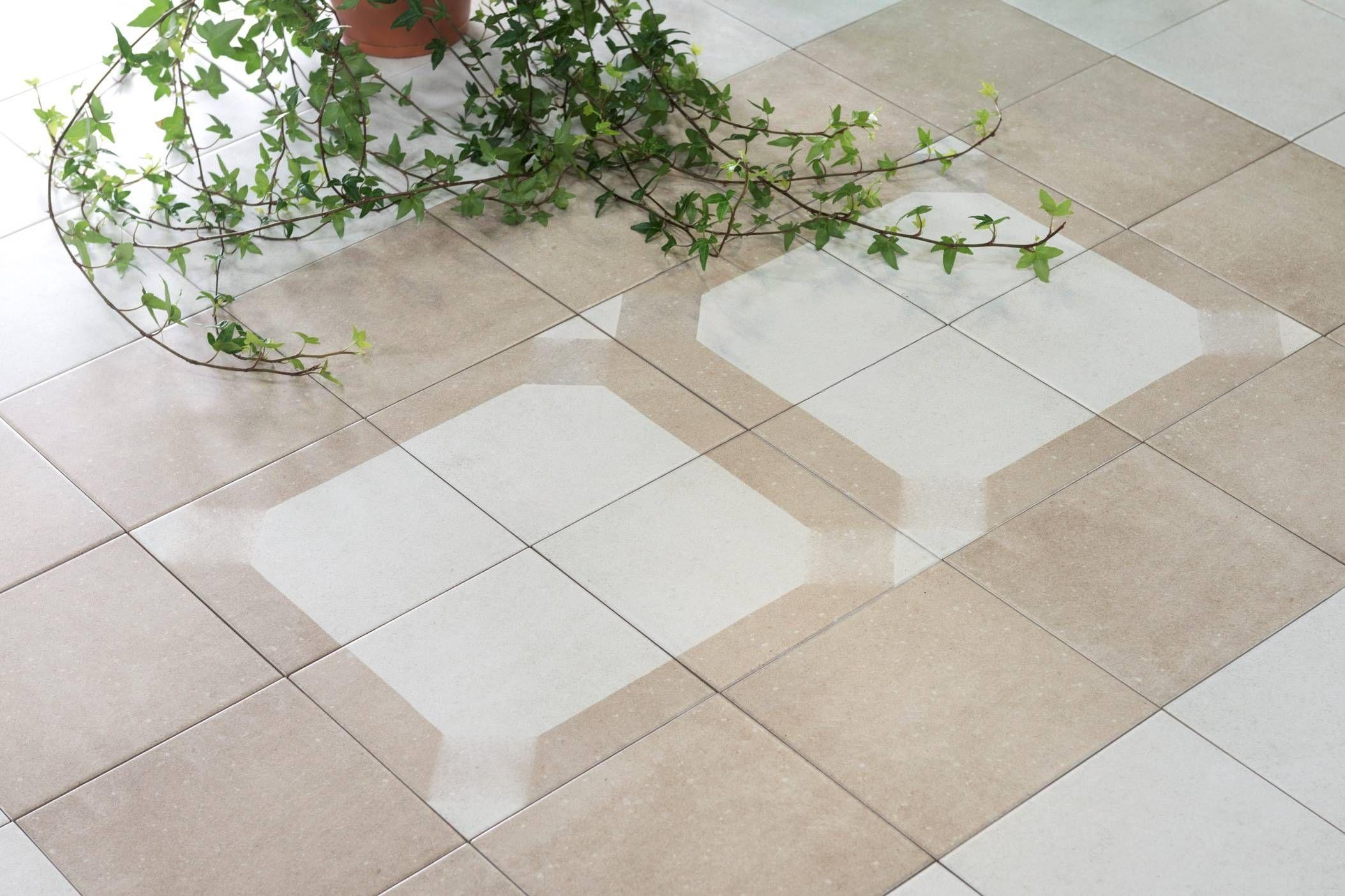 Eco Elegance sand 20x20 cm Feinsteinzeug