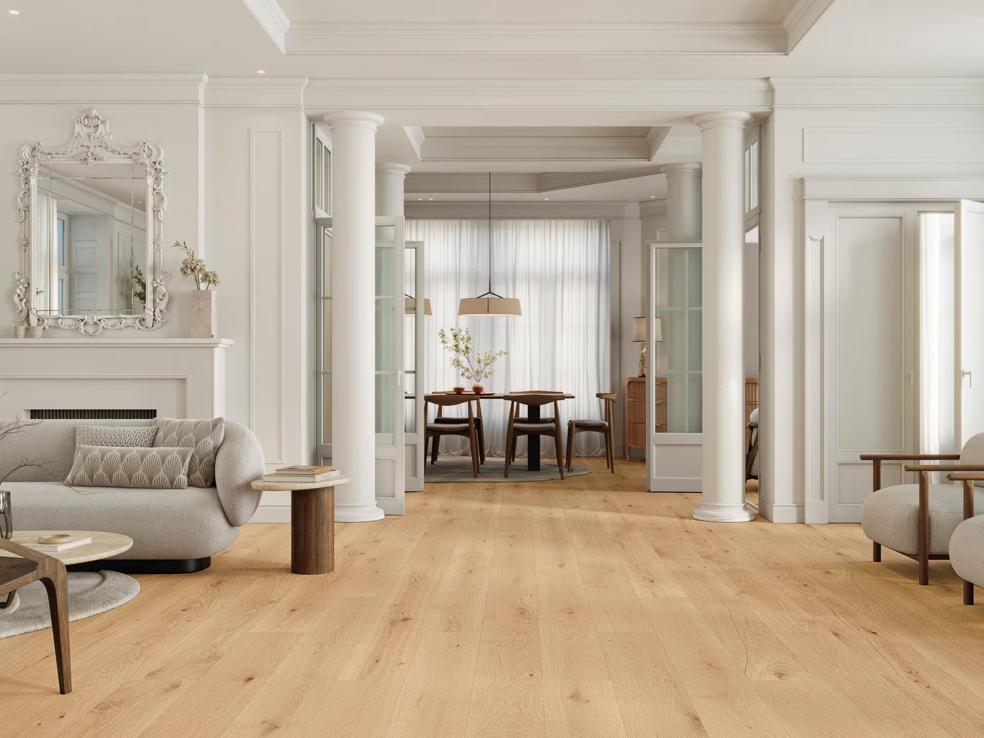 Porcelanosa London Roble 23x200 cm Feinsteinzeug Holzoptik         