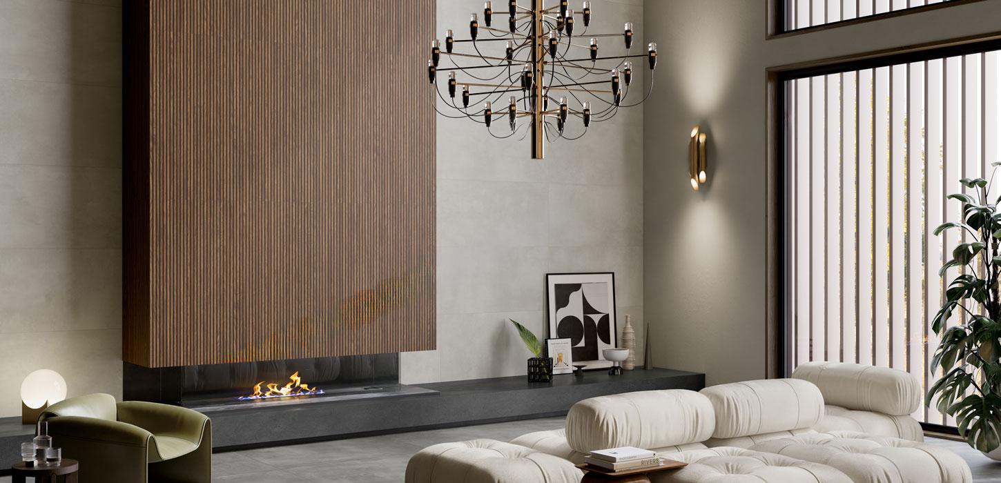 Rondine Canne 3D Nut Black 60x120x0.85 cm Dekorfliese