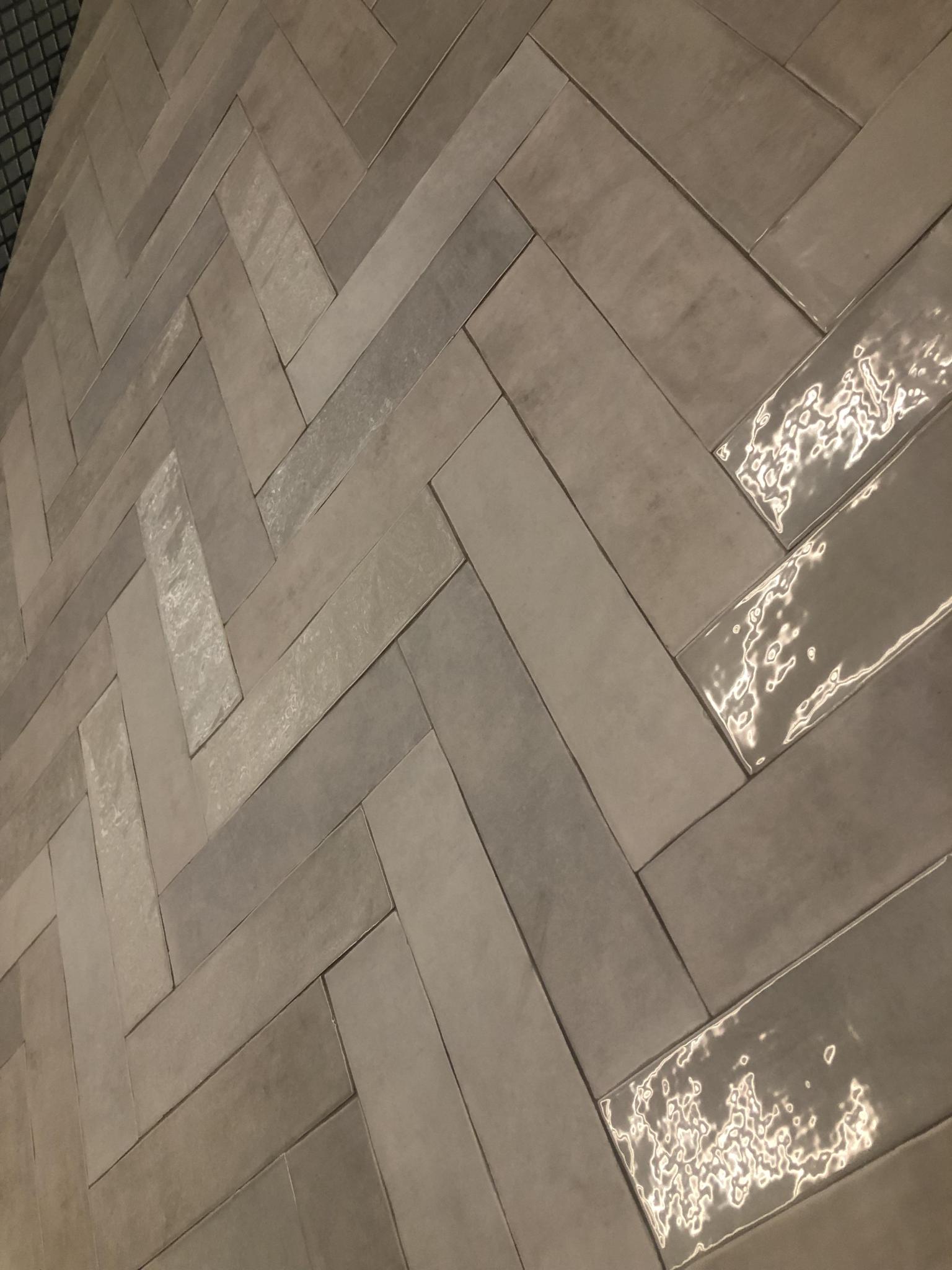 Revoir Paris Atelier Wall 6,2x25 cm Gris Mat