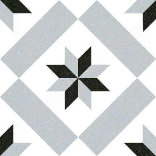 Vives 1900 Dekorfliese 20x20 cm Calvet gris