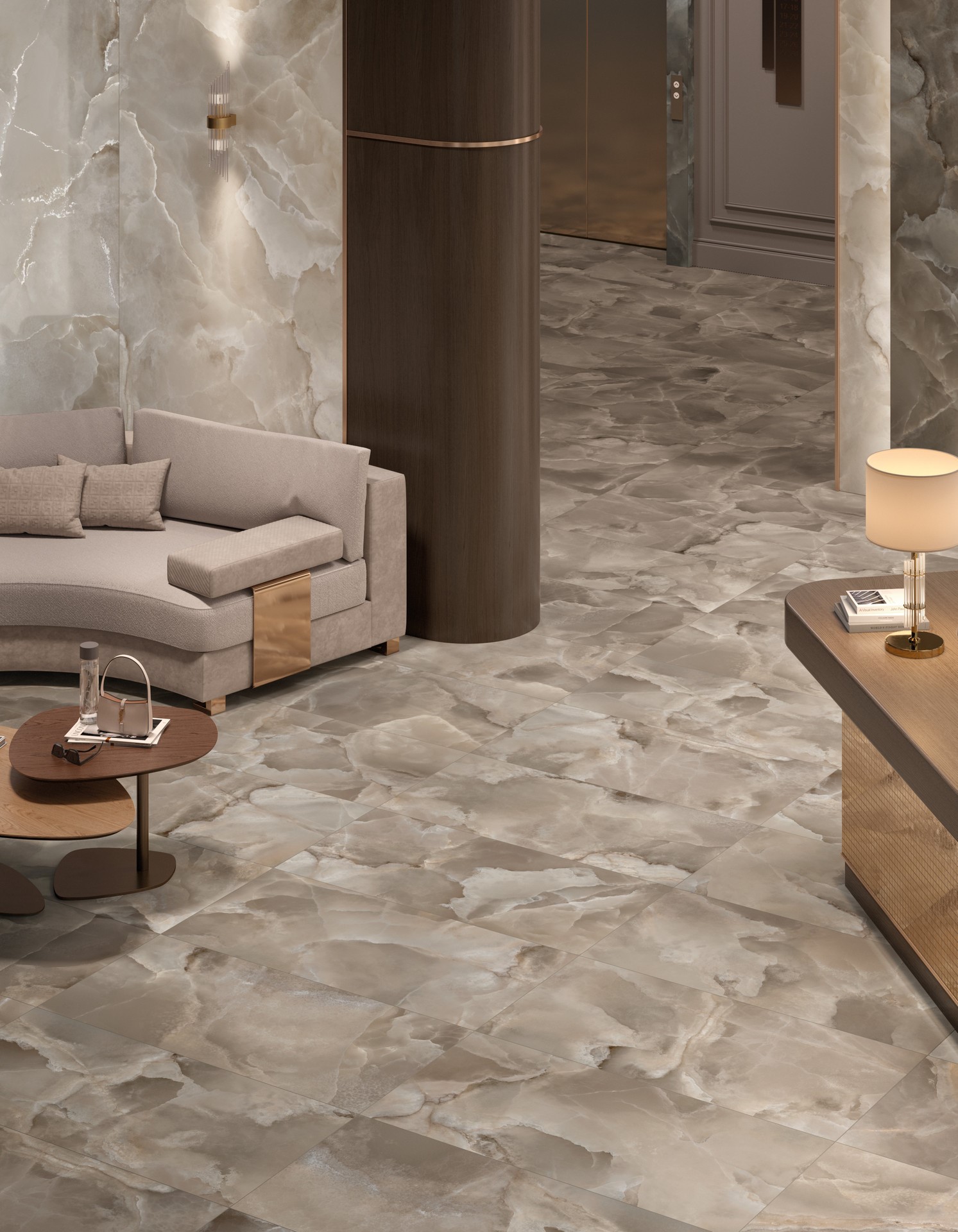 Mirage Onyce Argan ON 05 60x120x0,9 cm LUC SQ  