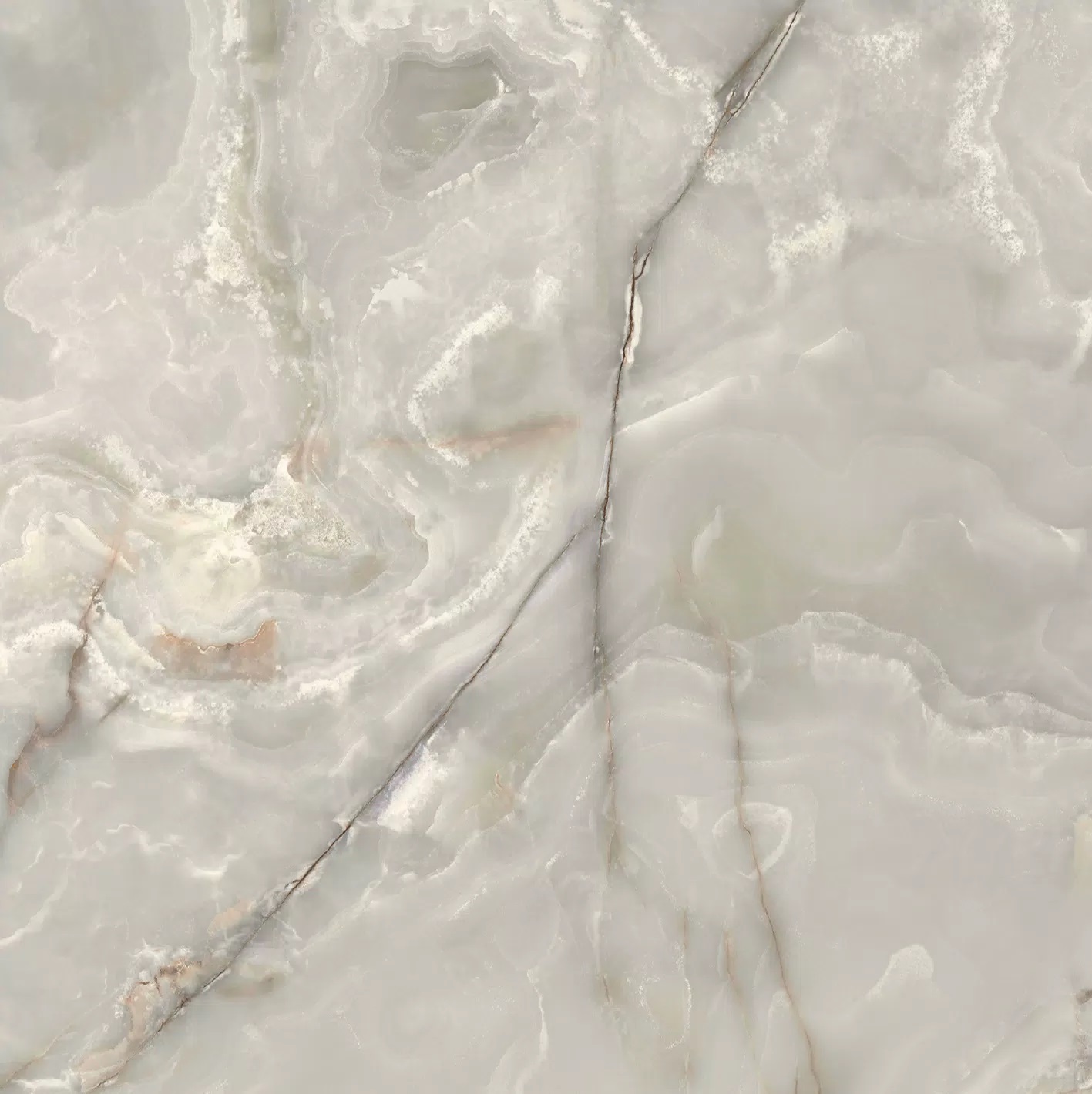 Florim Onyx&More Silver Onyx 120x120x0,6 cm Magnum Feinsteinzeug Glossy        