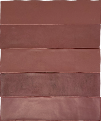 Revoir Paris Atelier Wall 6,2x25 cm Bordeaux Mat