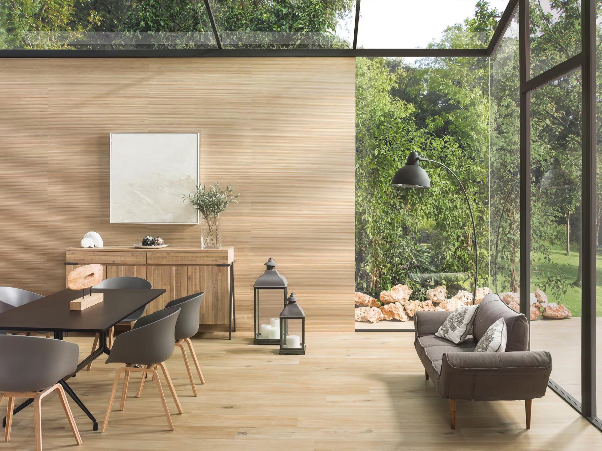 Porcelanosa Ice Nebraska Tea 45x120 cm Wandfliese rektifiziert  