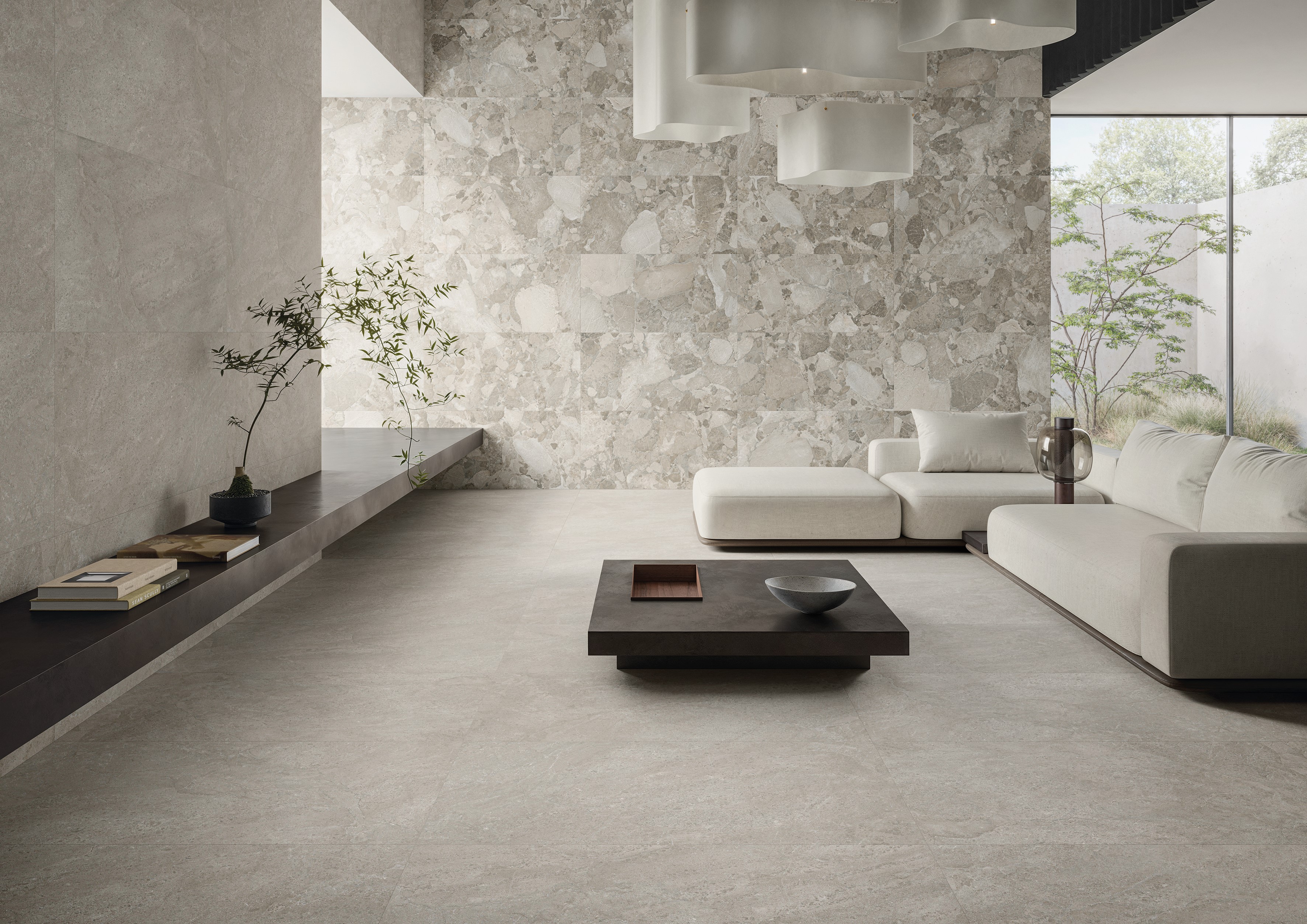 Ergon Matera Stone Neutra Dark Grey 60x120x0,9 cm Silktech Plus R11B rektifiziert 
