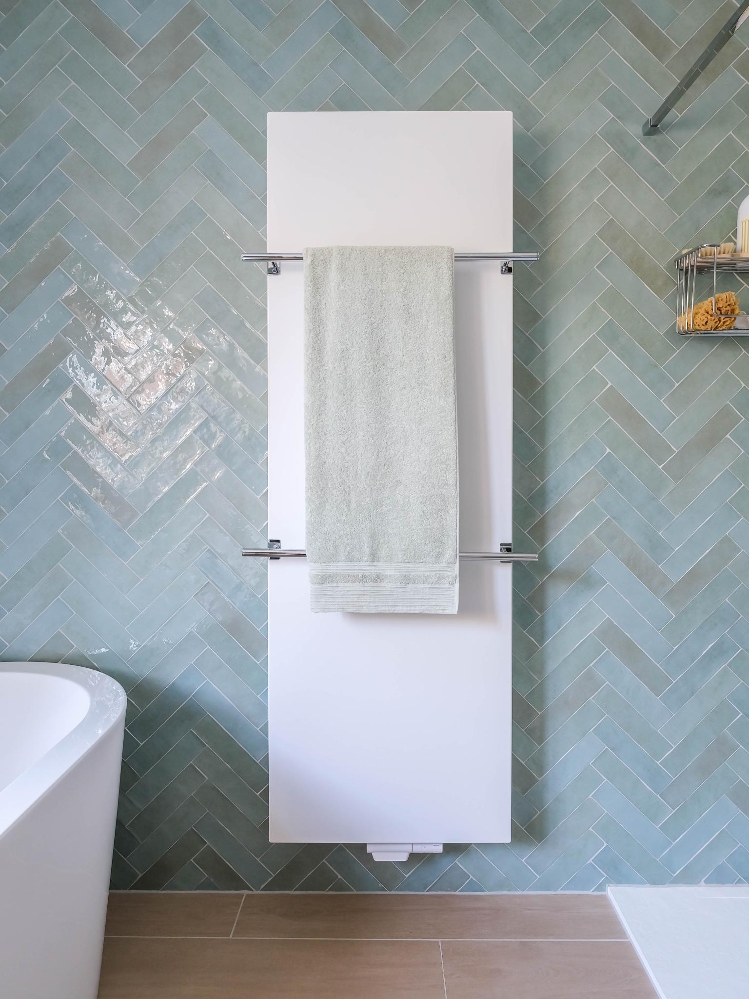 Revoir Paris Atelier Wall 6,2x25 cm Vert D`Eau Glossy