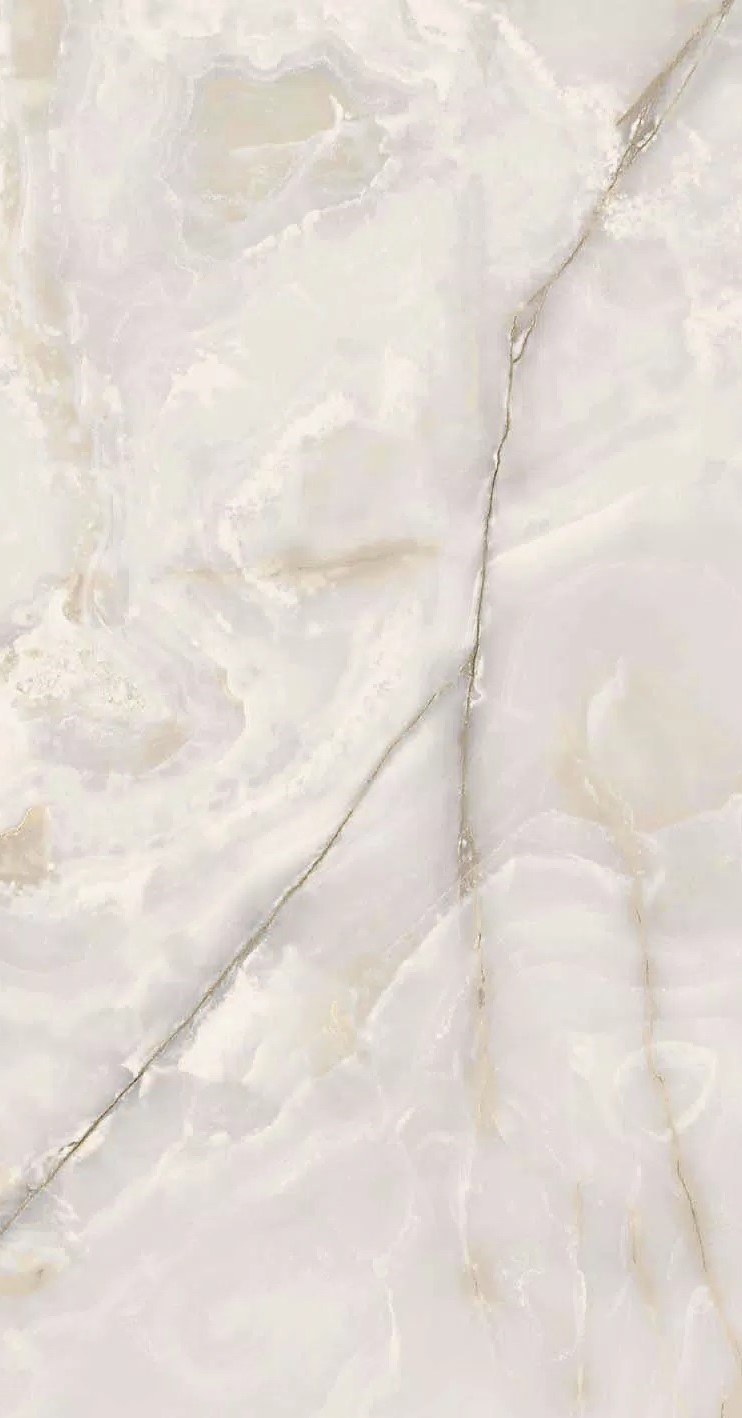 Florim Onyx&More White Onyx 60x120x0,9 cm Feinsteinzeug Glossy  