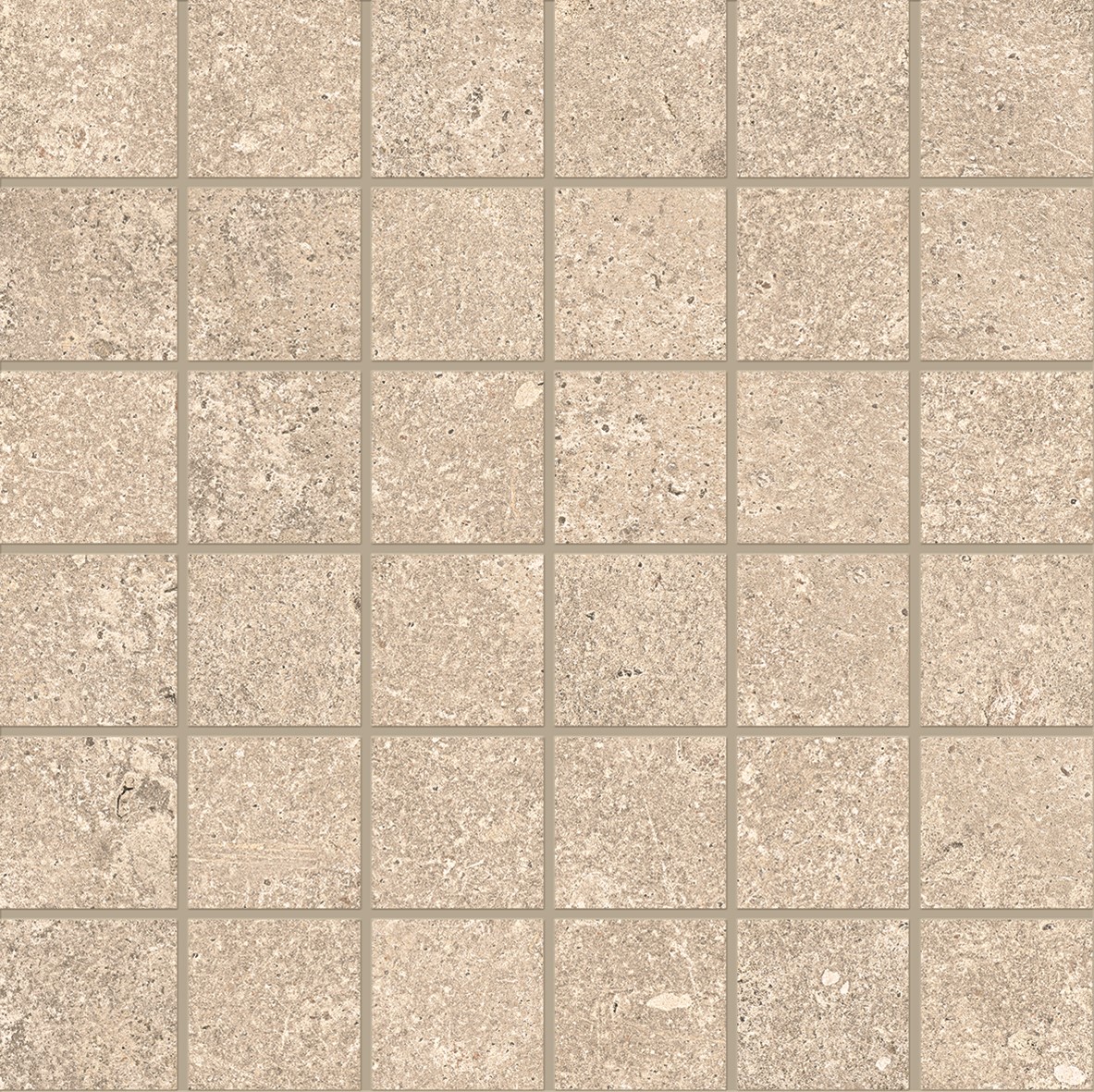 Emil Ever-Stone Mosaico Sand 5x5 cm/Netz 30x30x0,9 cm Naturale R10B