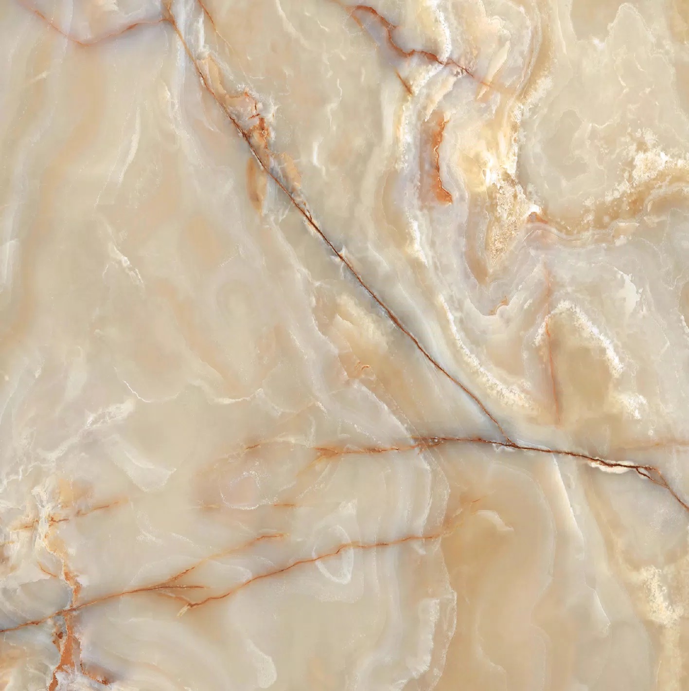 Florim Onyx&More Golden Onyx 120x120x0,6 cm Magnum Feinsteinzeug Glossy        