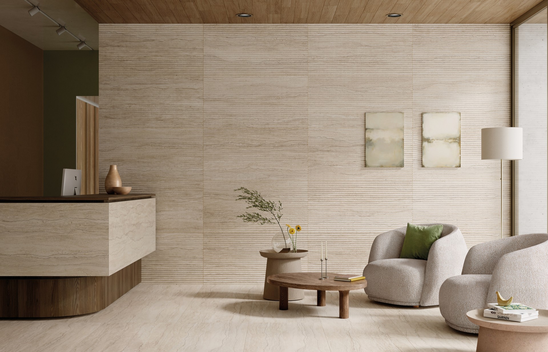 Mirage Nöriven 60x120x0,9 cm Cream Marked NV23 SP SQ R9