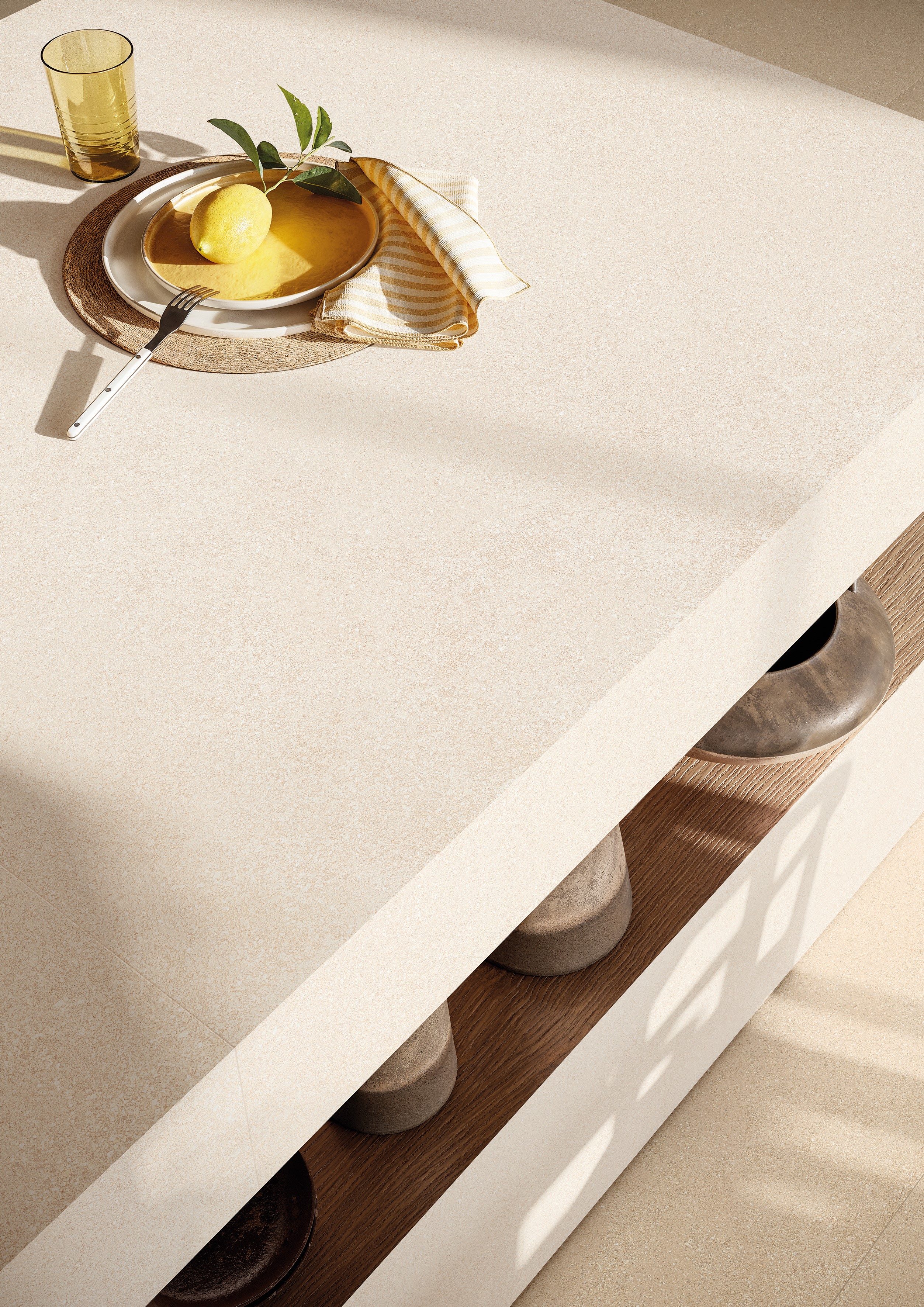 Emil Pietra Essenza Avorio 60x60x0,9 cm Silktech R10B rektifiziert