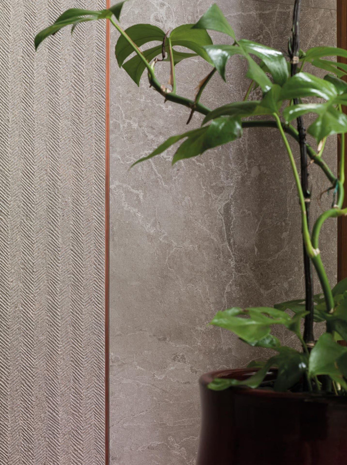 Porcelanosa Spiga Noir Topo 45x120 cm Wandfliese rektifiziert