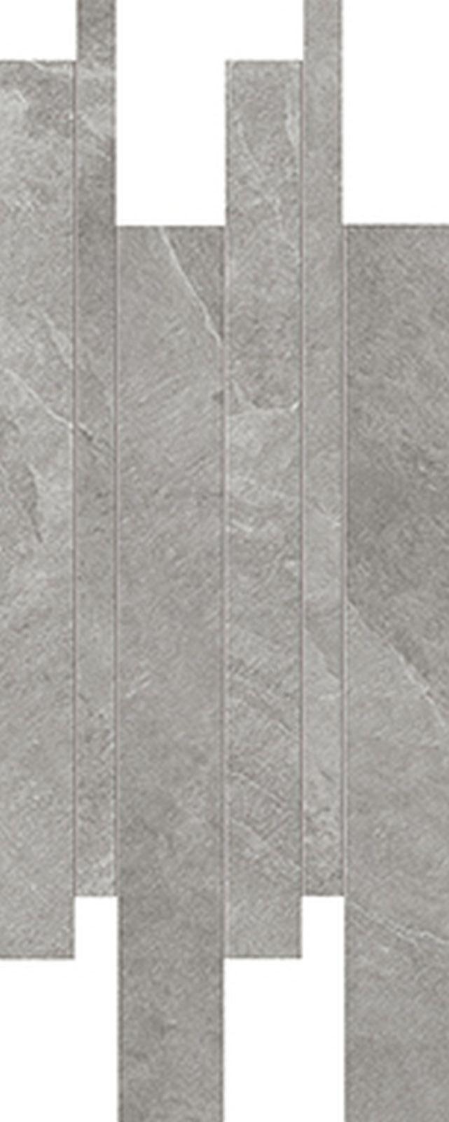 Ergon Cornerstone Slate Grey 30x60 cm Listelli Sfalsati