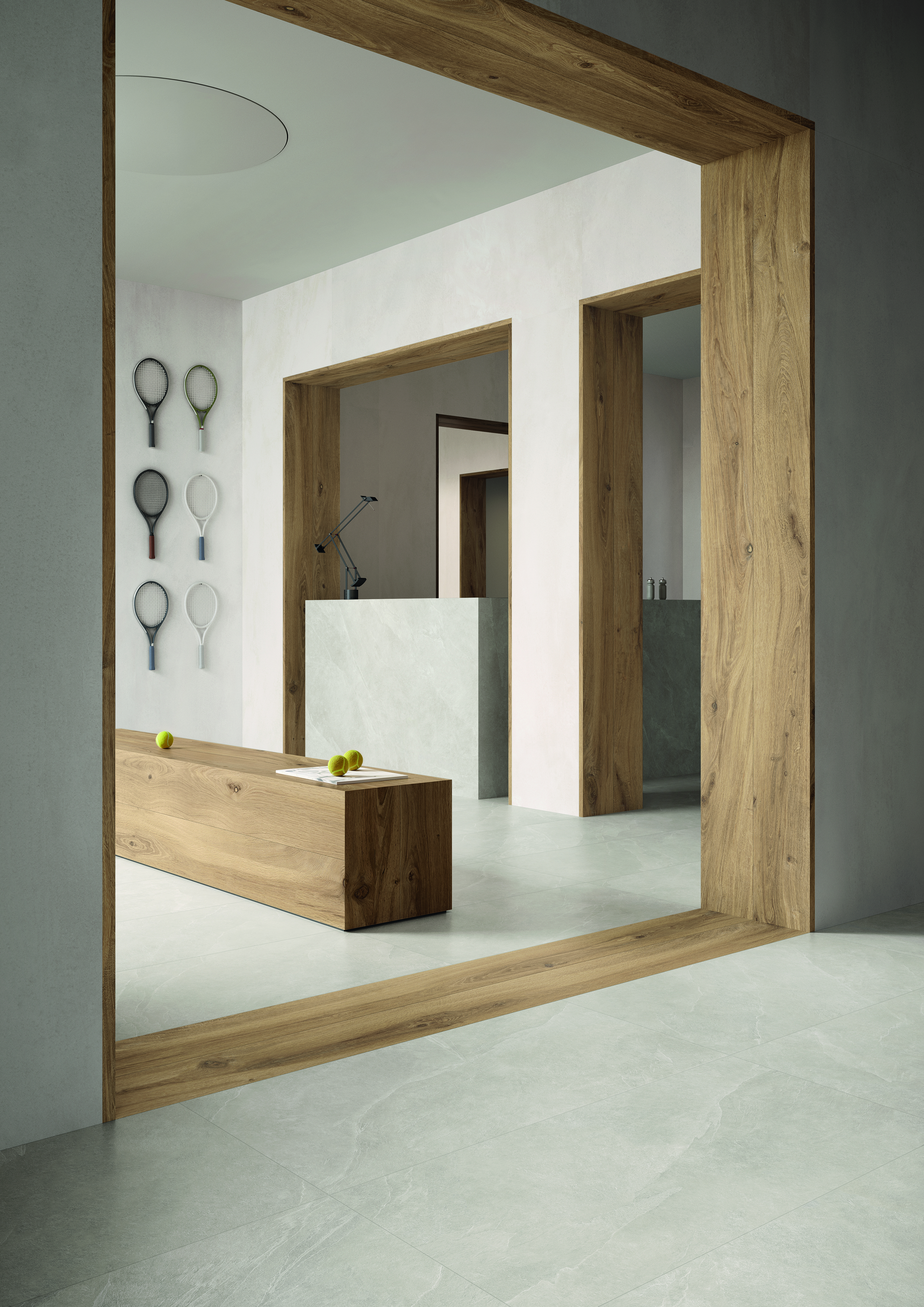 Ergon Cornerstone Evolution Slate Light Grey 120x120x0,95 cm Naturale R10B rektifiziert 