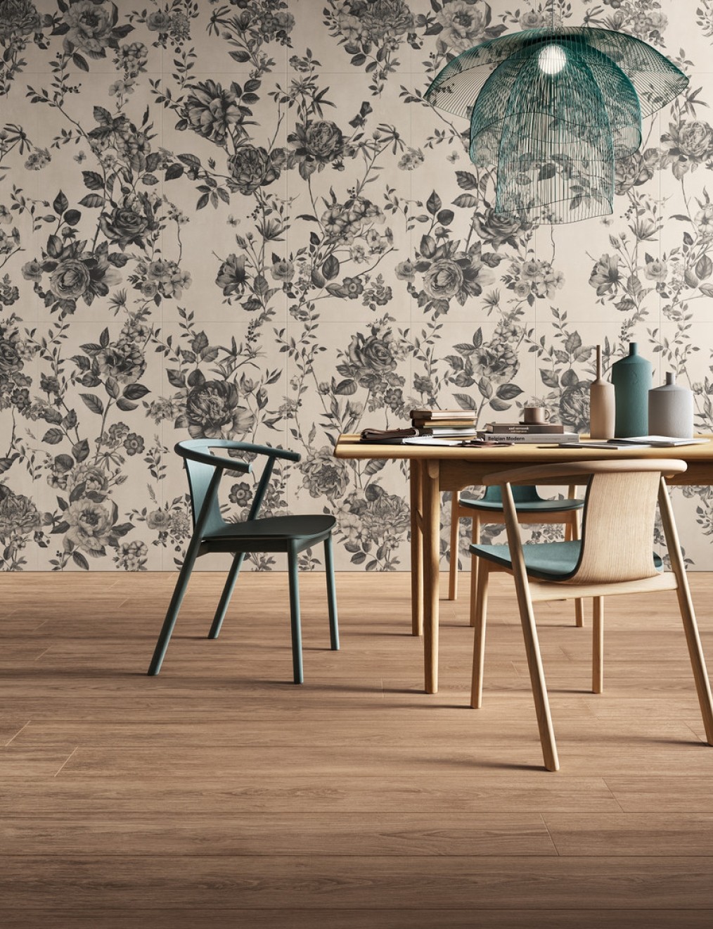 Mirage Papier 60x120x0,9 cm Dekor Blossom