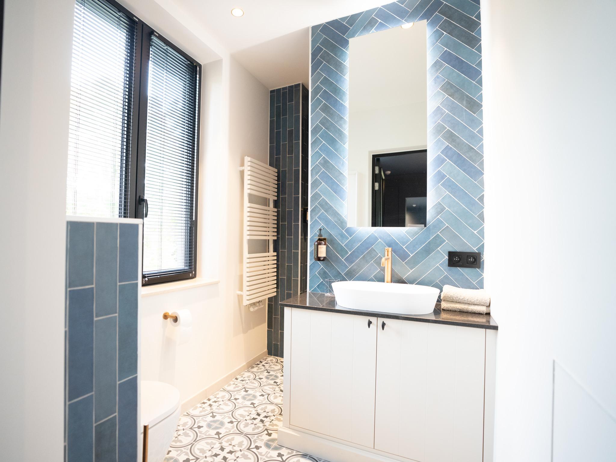 Revoir Paris Atelier Wall 6,2x25 cm Bleu Lumiere Mat