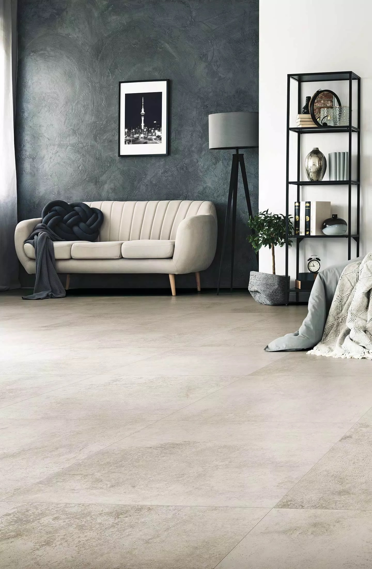 Florim Artifact Aged White 60x60x0,9 cm Feinsteinzeug Matte R10         