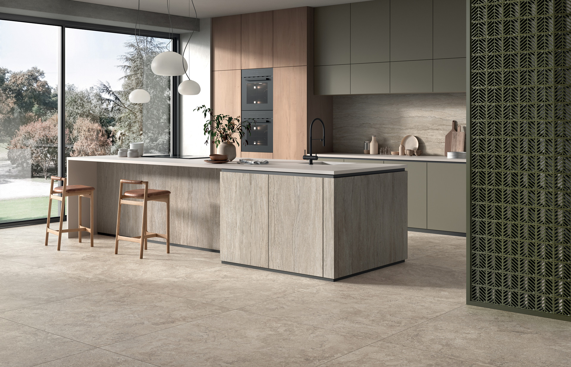 Mirage Nöriven 60x120x0,9 cm Cream Cross NV03 SP SQ R9  