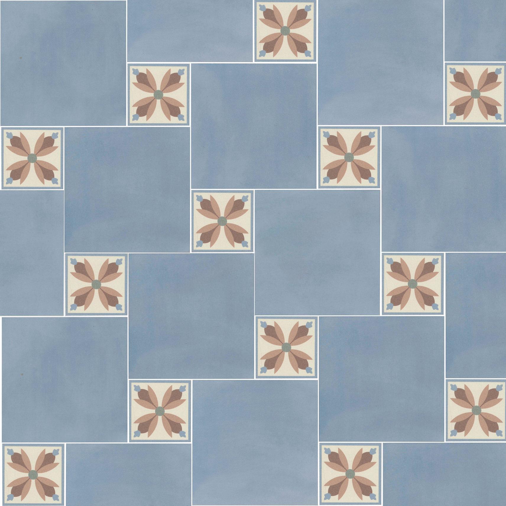 Revoir Paris Bel Histoire 15x15 cm Bleu Paon