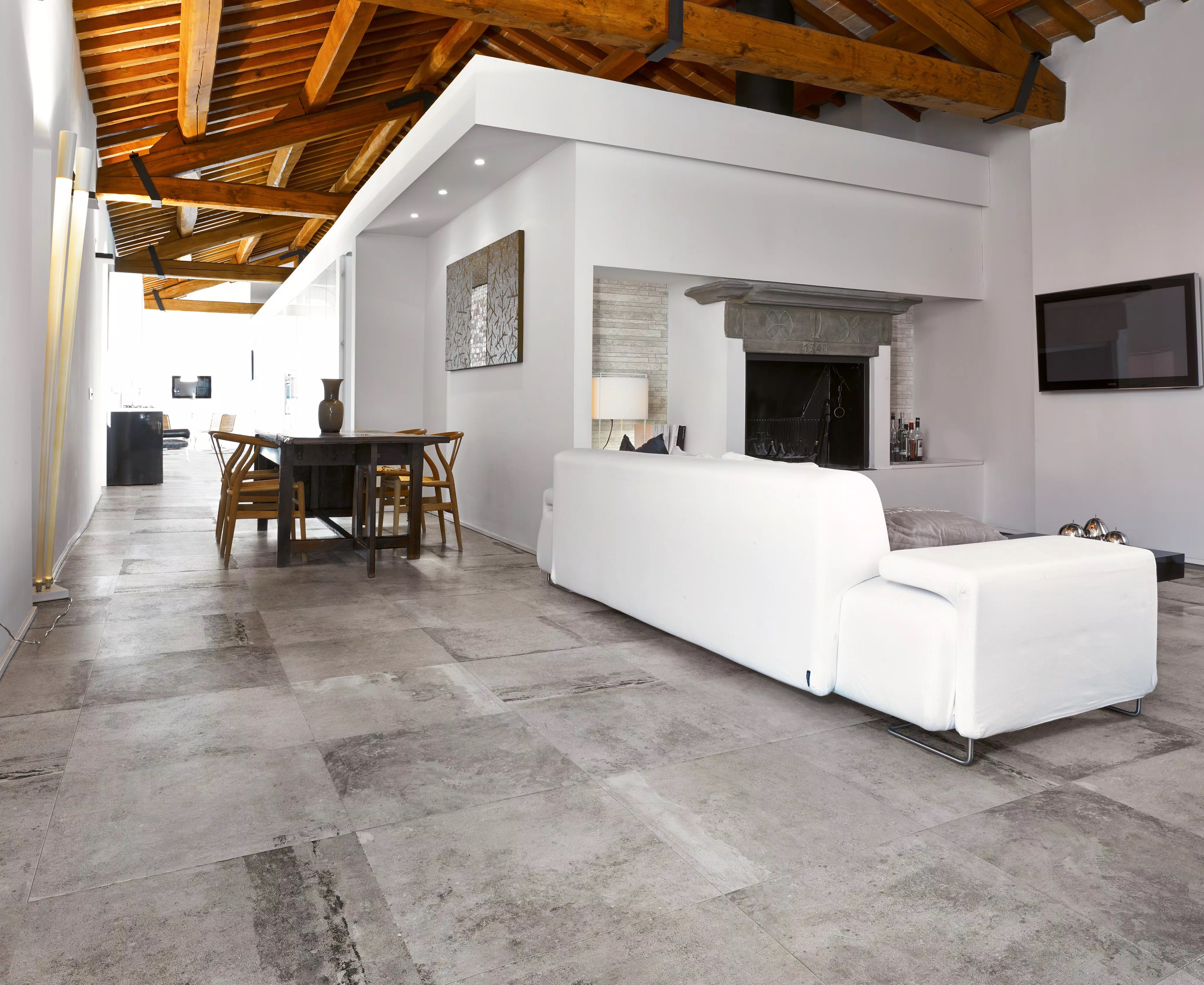 Florim La Roche Grey 60x120x0,6 cm Magnum Feinsteinzeug Matte Soft            