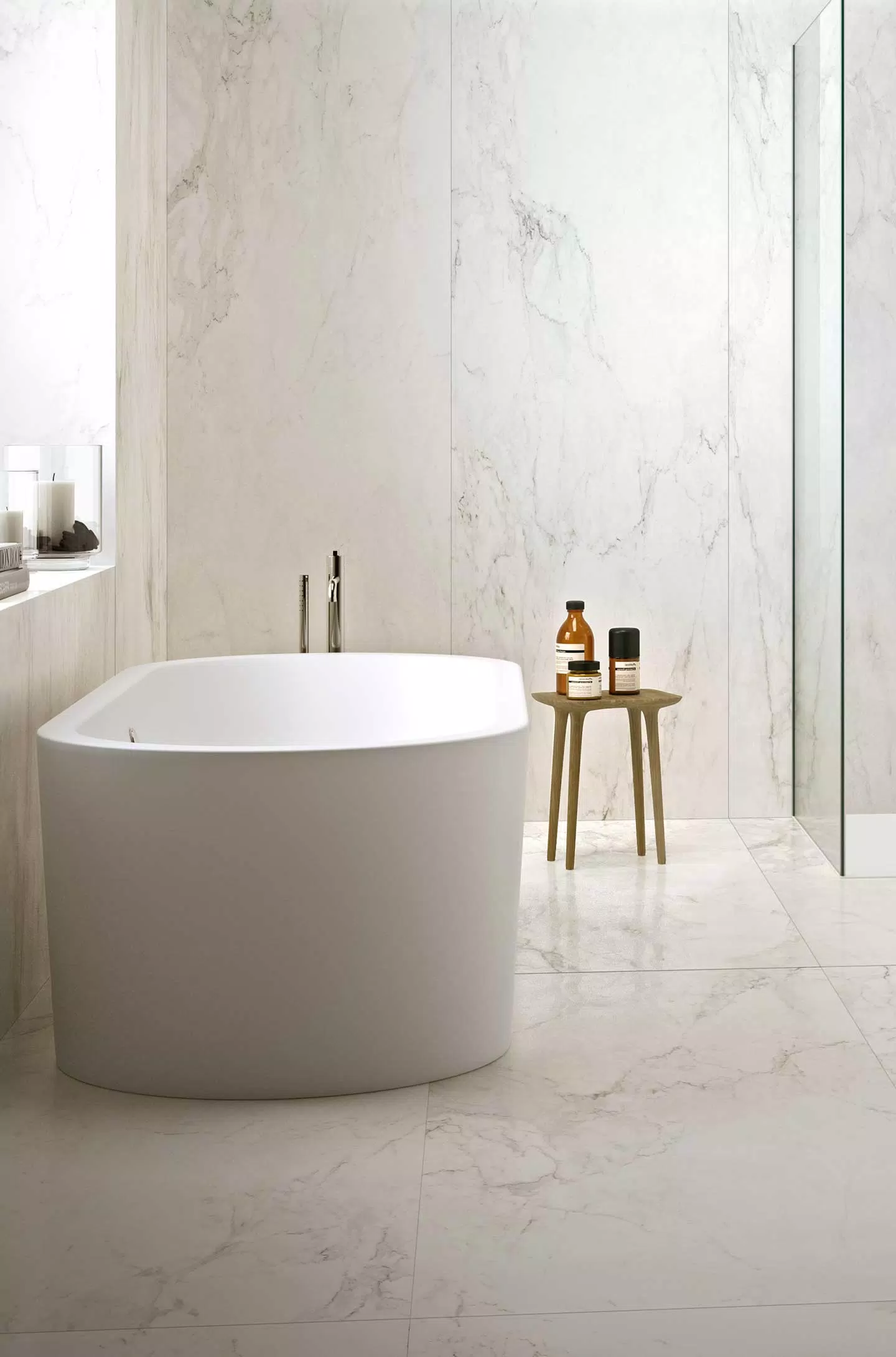 Florim Stones&More 2.0 Stone Calacatta Matte 120x120x0,6 cm Feinsteinzeug Magnum R10 Ptv