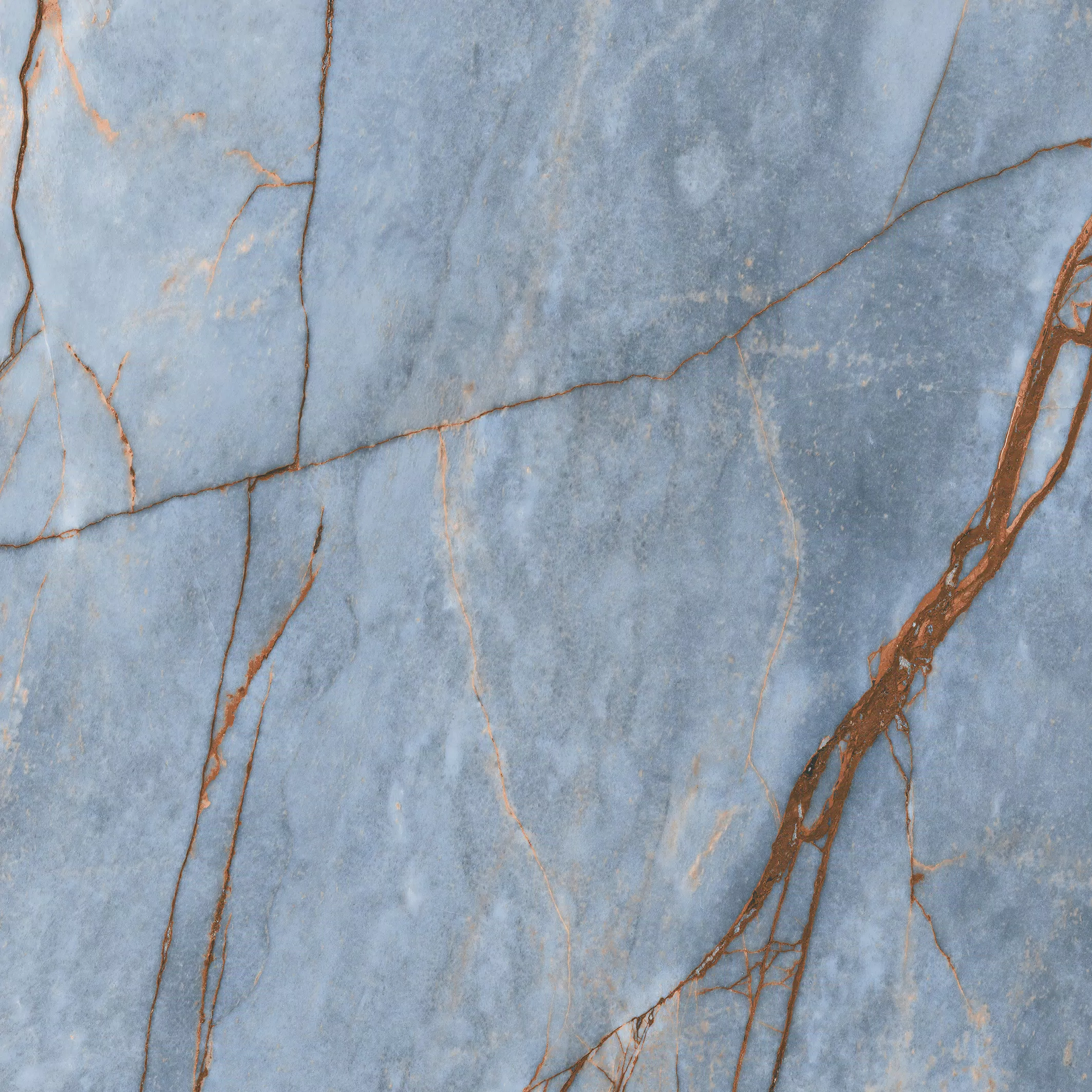 Florim Heritage Luxe Heritage Azure Glossy 120x120x0,6 cm Feinsteinzeug Magnum