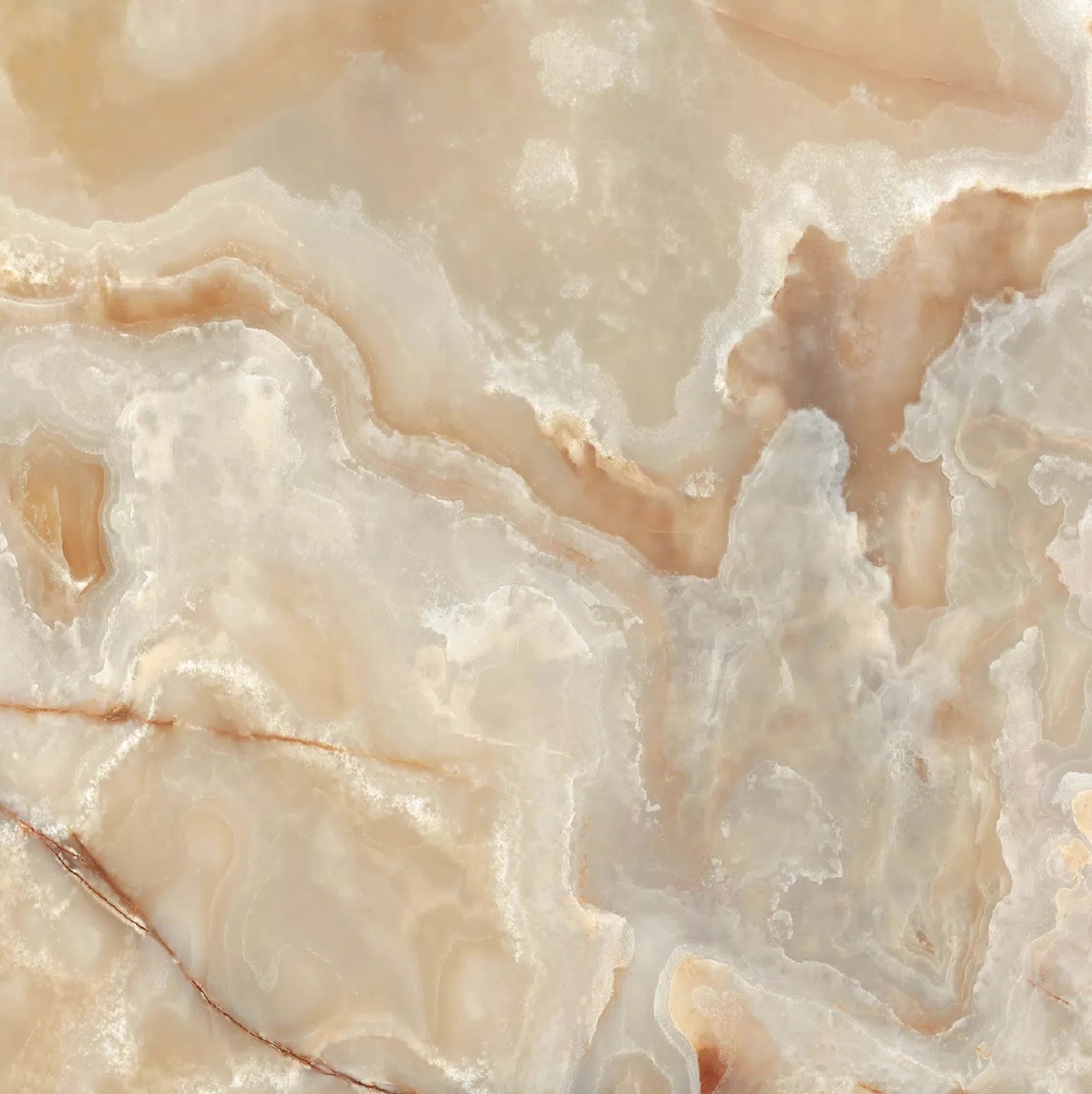 Florim Onyx&More Golden Onyx 120x120x0,6 cm Magnum Feinsteinzeug Glossy        