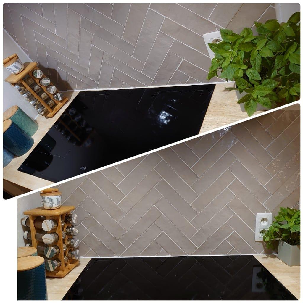 Revoir Paris Atelier Wall 6,2x25 cm Gris Glossy