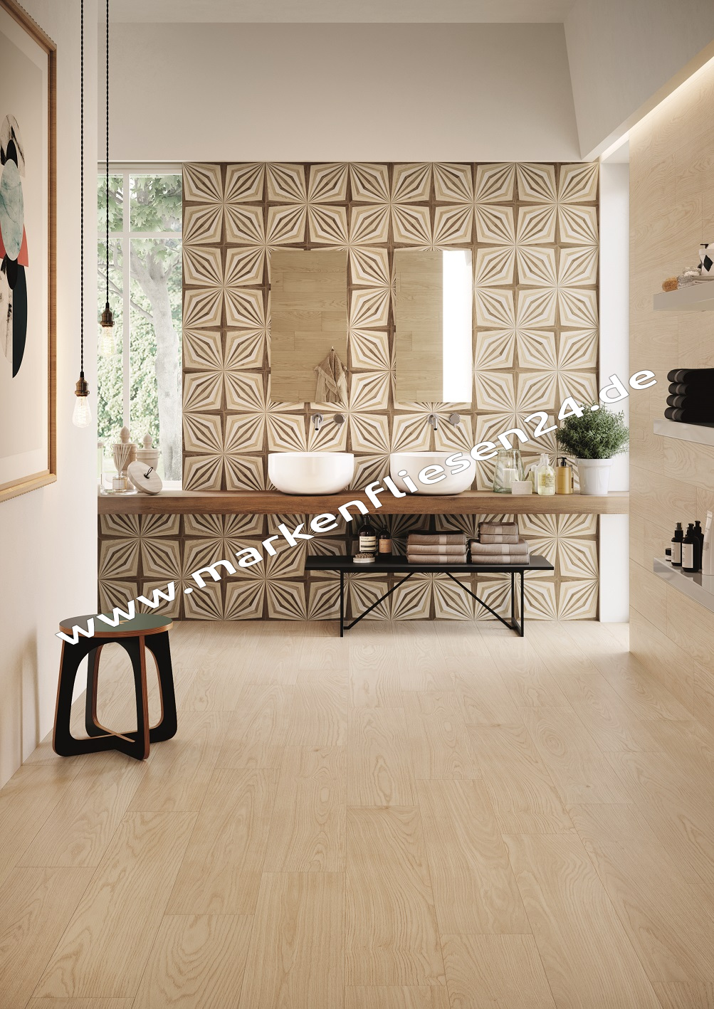 Emil Dimore Dekorfliese Petali 20x20 cm