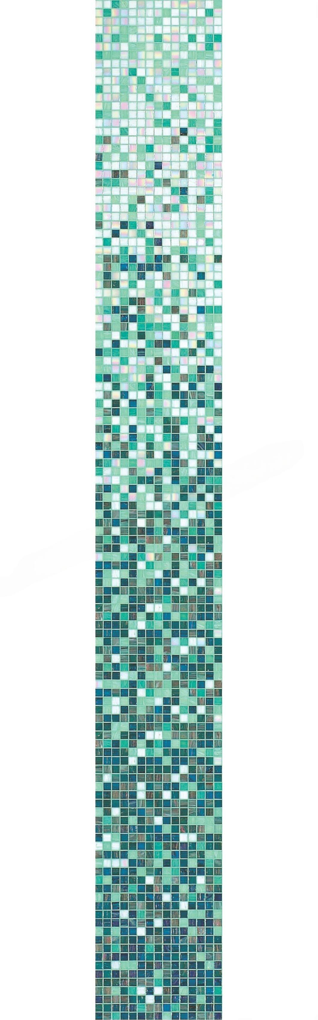 Bisazza Sfumature Verlauf Begonia 2x2 cm inkl.Kit