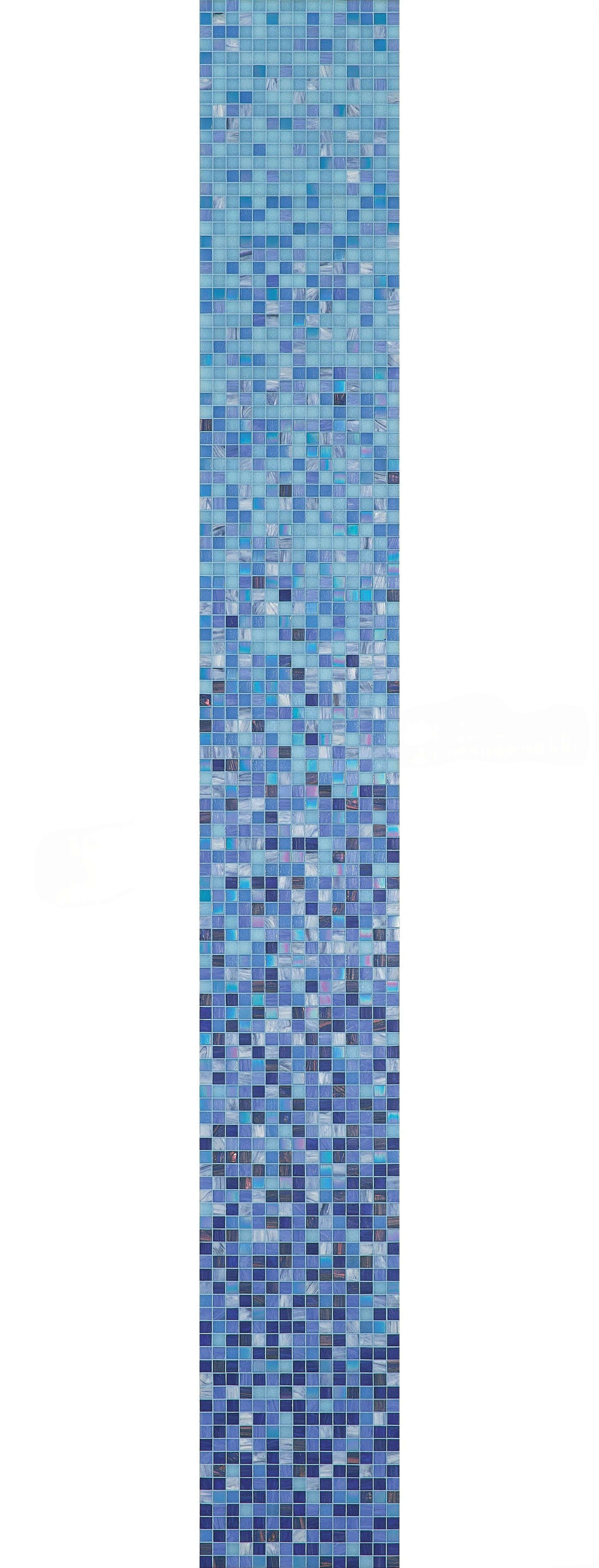 Bisazza Sfumature Verlauf Gerbera Whiteless 2x2 cm inkl.Kit